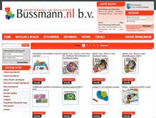 Tablet Screenshot of bussmann.nl